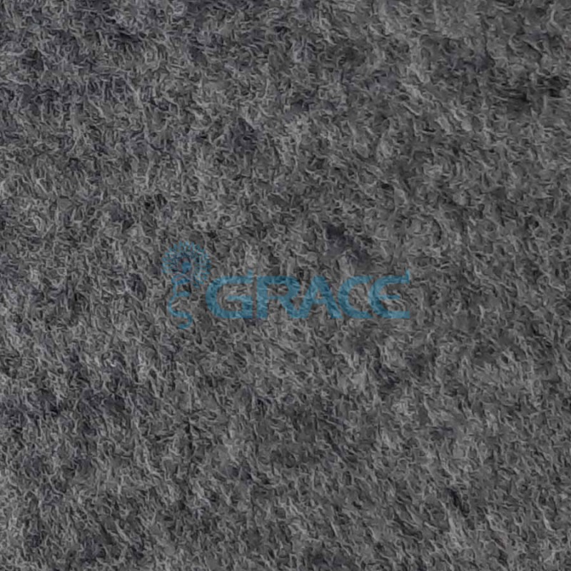 Полар флис 20.251 PRO - ткань с начесом, цвет серый меланж 50%