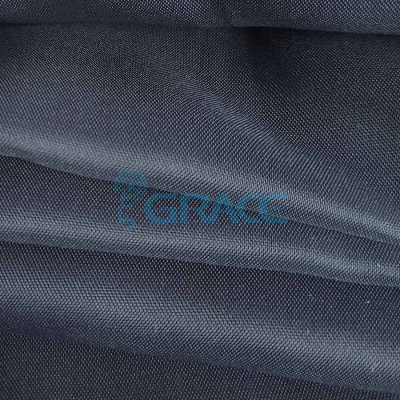 Подкладка полиэстер Tafeta 190 - ткань синтетическая подкладочная, цвет черный