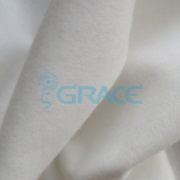 Интерлок supima premium GVI404 - ткань хлопковая трикотажная, белая
