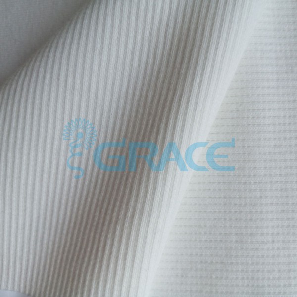 Кашкорсе GVC46 - ткань хлопковая трикотажная, белая