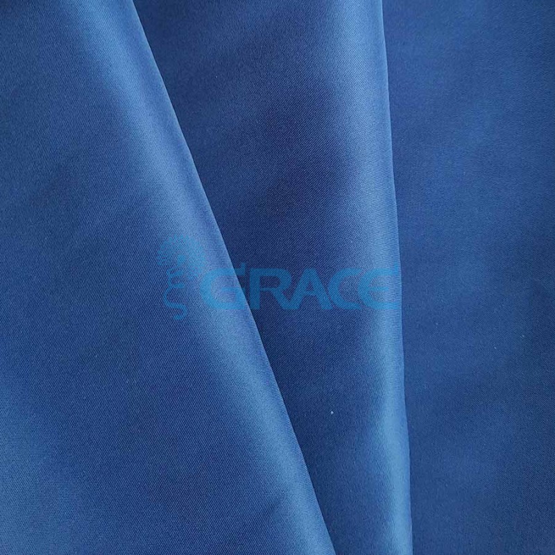 Подкладка полиэстер - ткань синтетическая подкладочная, цвет синий