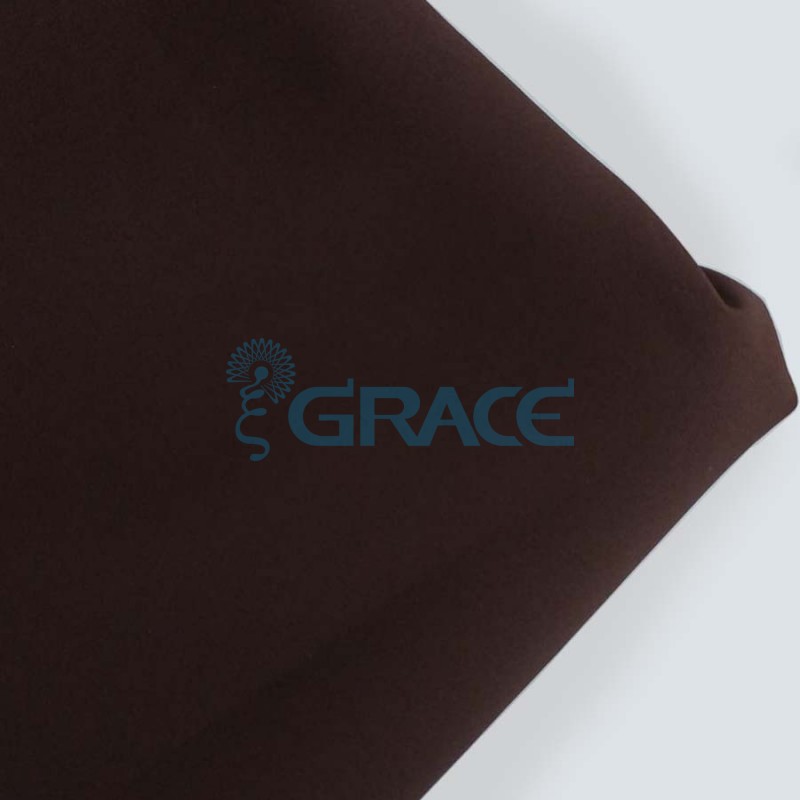 Подкладка вискоза - ткань натуральная подкладочная, цвет коричневый 409
