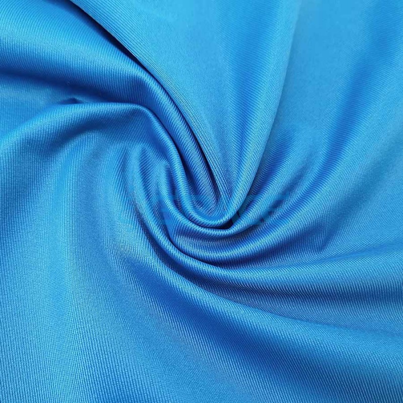 Ткань бифлекс Carvico 338 X-ECO трикотажная, цвет: голубой