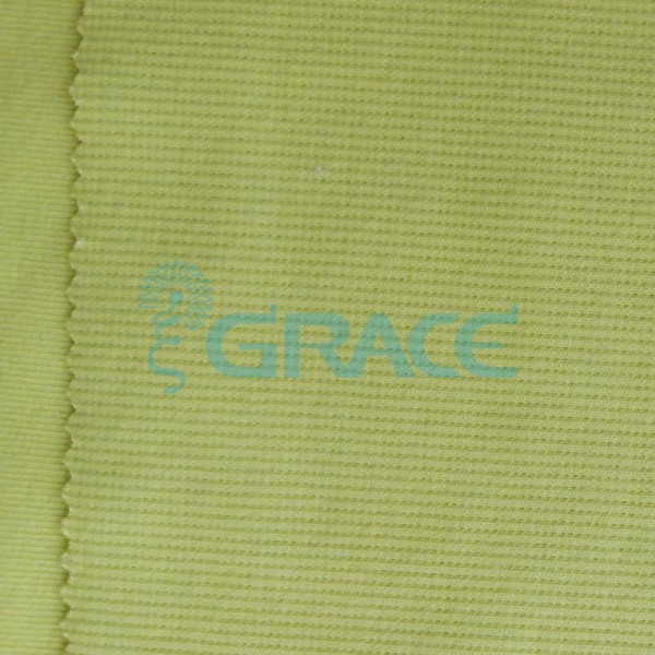 Кашкорсе GVC46 - ткань хлопковая трикотажная, салатовая