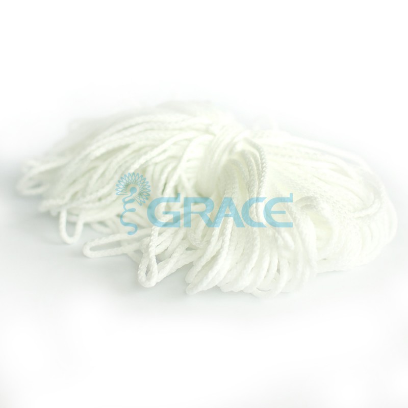 Шнур круглый для одежды 3 мм., белый, Szk YP 3