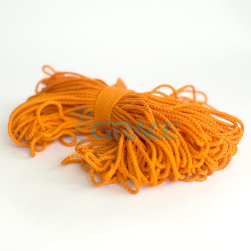 Шнур для одежды 3 мм., оранжевый, Szk YP 3
