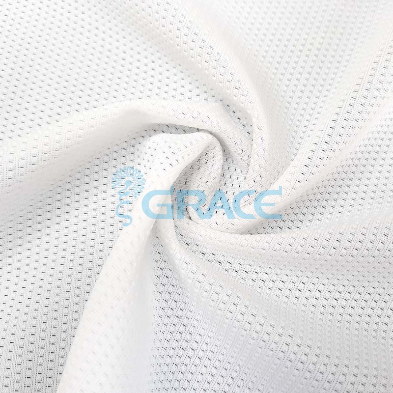 Ткань сетка бифлекс Carvico 720 Spider PL трикотажная, цвет: белый