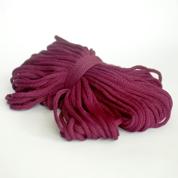 Шнур для одежды 4 мм., фиолетовый
