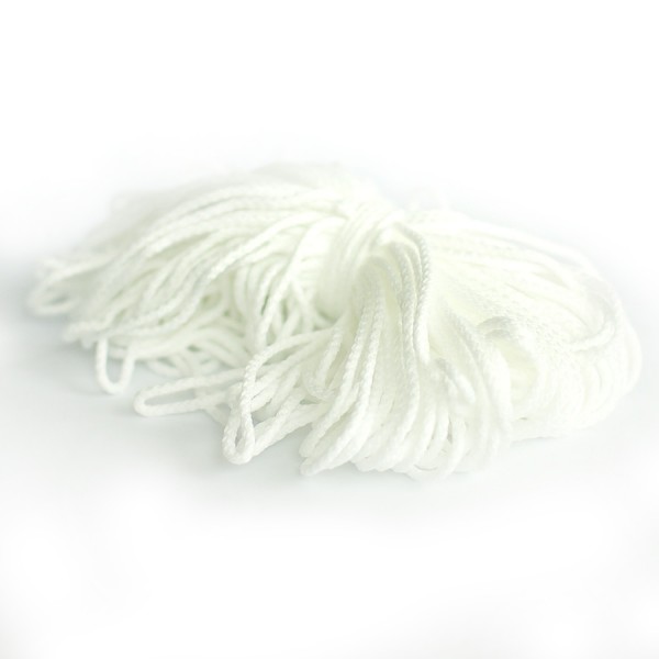 Шнур для одежды 3 мм., белый