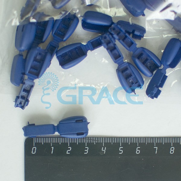 Концевик пластиковый для шнура Dzw M503 (синий)