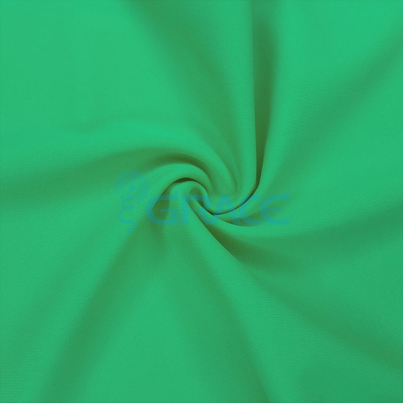 Ткань бифлекс Carvico Malaga трикотажная, цвет: зеленый (70027)