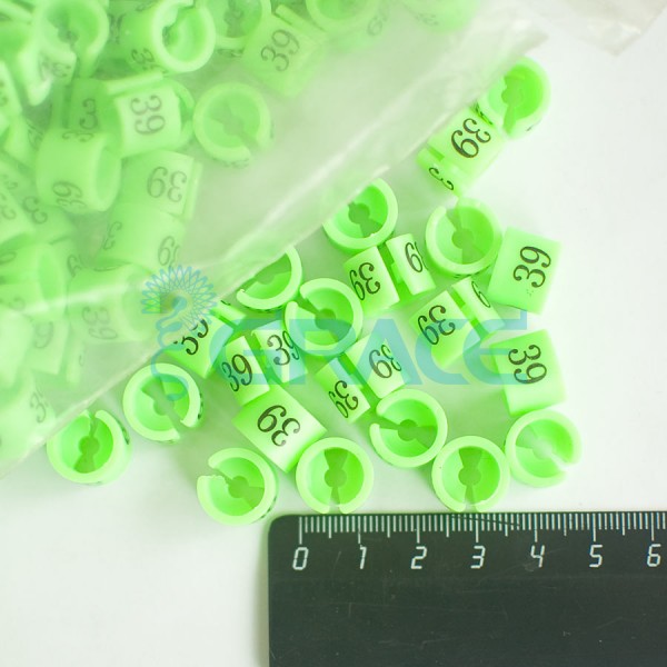 Размерник на вешалку NumY-160 (зеленый)