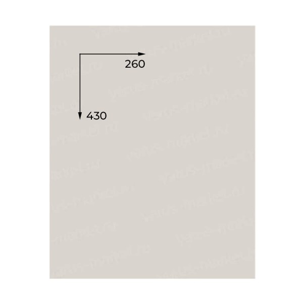 Картонная манишка 260х430 мм. Картонная манишка 260х430 мм.