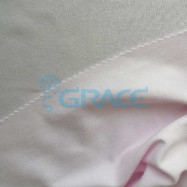 Интерлок GVI05 - ткань хлопковая трикотажная, белая