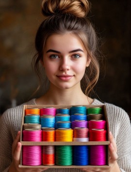 Нитки швейные 40/2 и 50/2