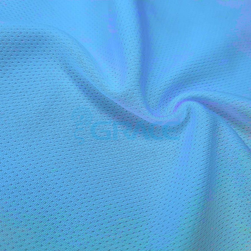 Ткань трикотаж сетка F-002/MM, цвет: голубой blekit 750