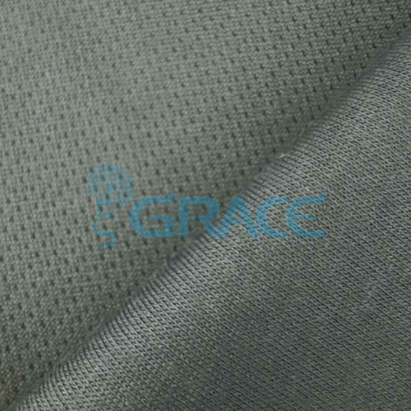 Трикотажная ткань для термобелья М28-004 - термо, состав хлопок/пэ, цвет хаки