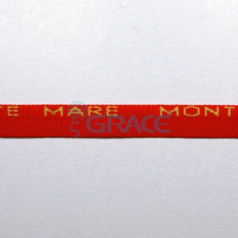 Лента плетеная с логотипом арт. 7080