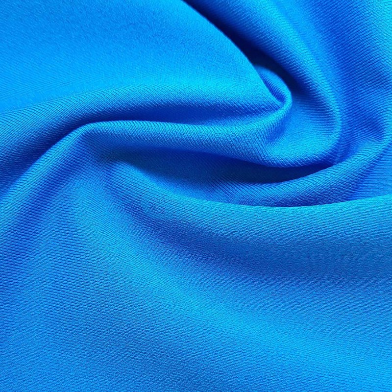 Ткань бифлекс Carvico 331 X-Play трикотажная, цвет: синий