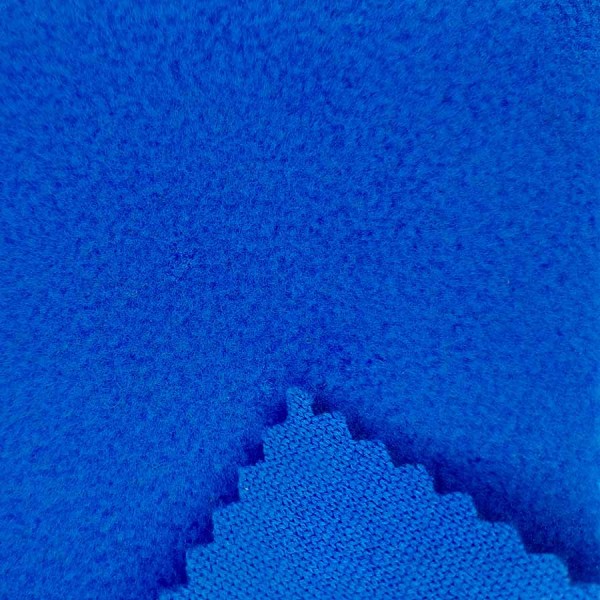 Полар флис односторонний (7552 F), цвет синий