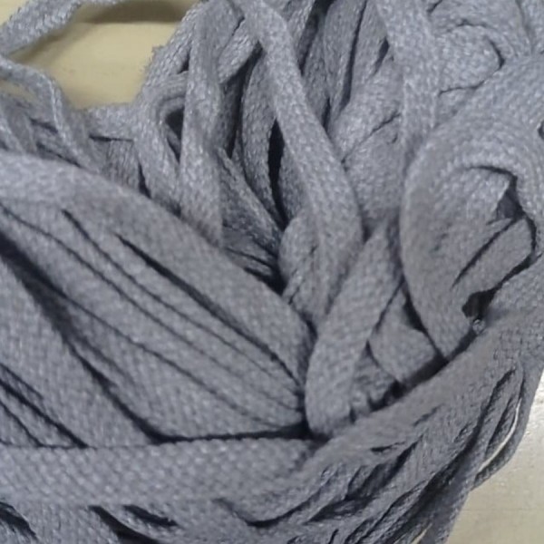 Шнур для одежды 10 мм., серый