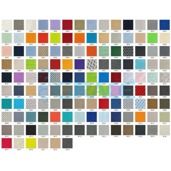 Ткань 3D сетка толщиной 3 мм, белая (004C/290/140/3/NA)